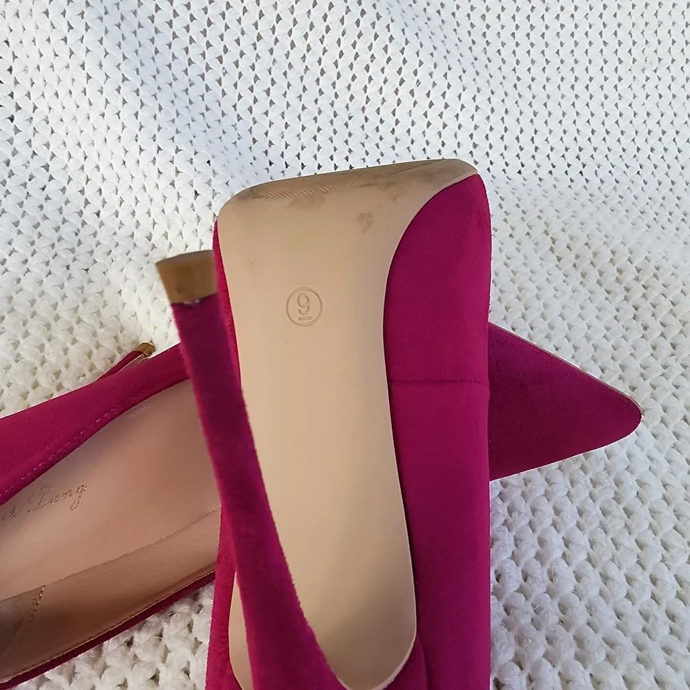 Elisabeth Lang Stiletto High Heel Suede ‎ Size US9